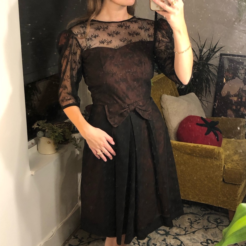 Vintage 1940s/50s dress